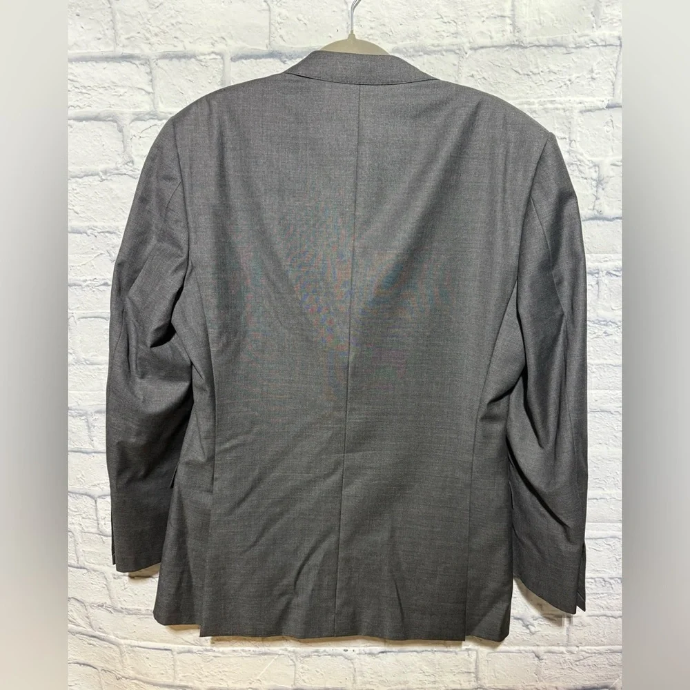 Men's Gray Suitsupply 110’s Wool Blazer, Size 42L